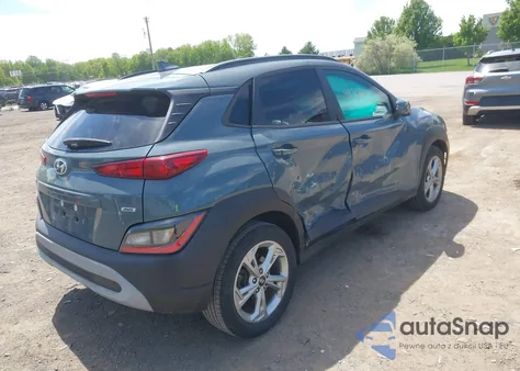 2022 Hyundai Kona Sel из США, поврежденный, VIN KM8K6CAB0NU769652